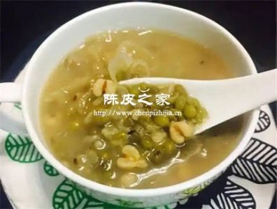 大暑之后陈皮绿豆沙的消夏仪式