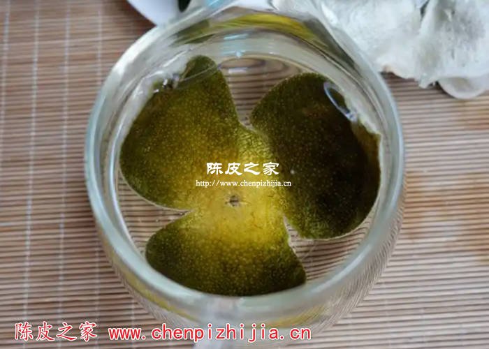 新会陈皮青皮泡水