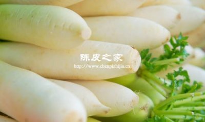 陈皮白萝卜水能消积食吗