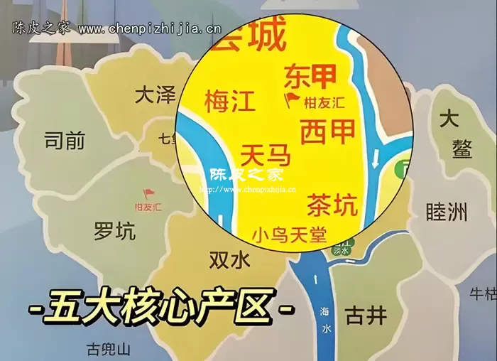 正宗新会陈皮最好的产地是哪里