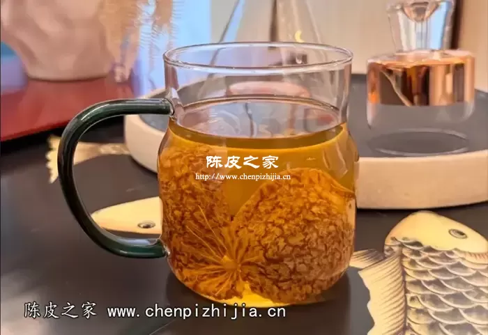 陈皮泡水喝