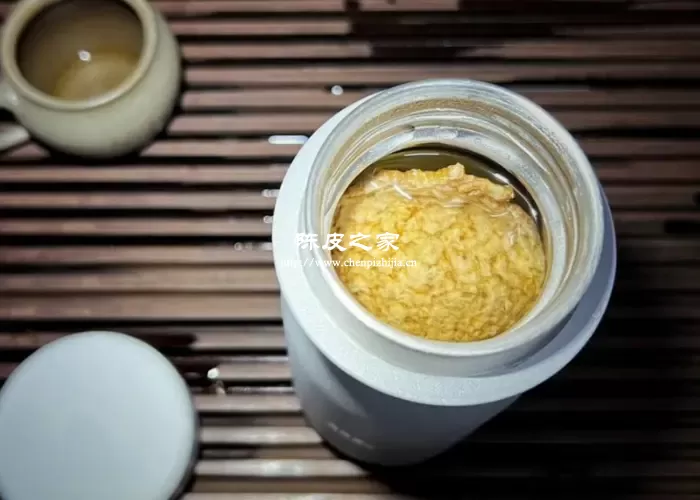 陈皮放保温杯半天还能喝吗