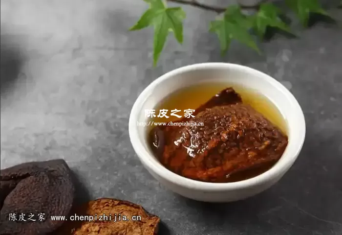 陈皮泡水图