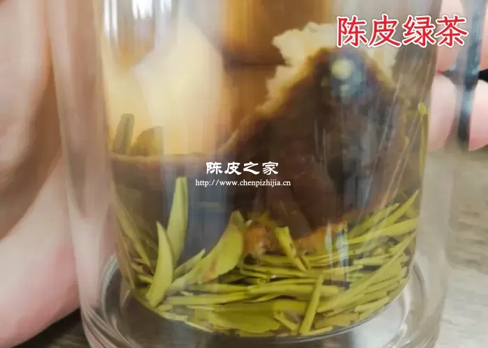 陈皮与绿茶能泡在一起喝吗