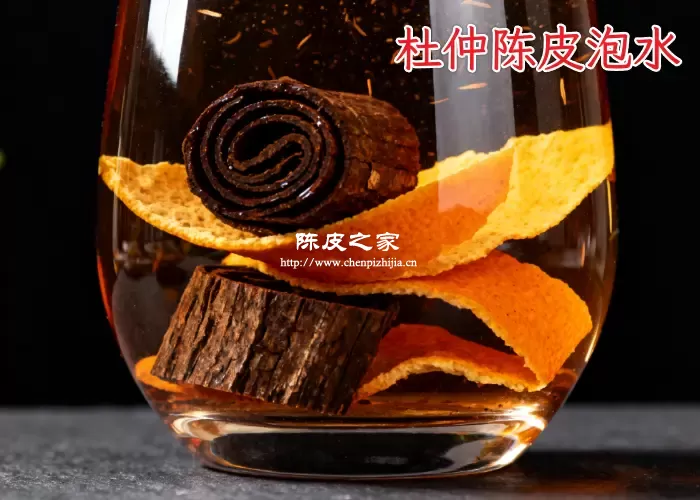 杜仲和陈皮能一起泡水喝吗