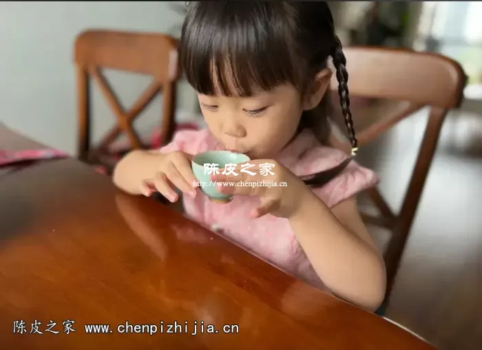 儿童可以喝新会陈皮吗