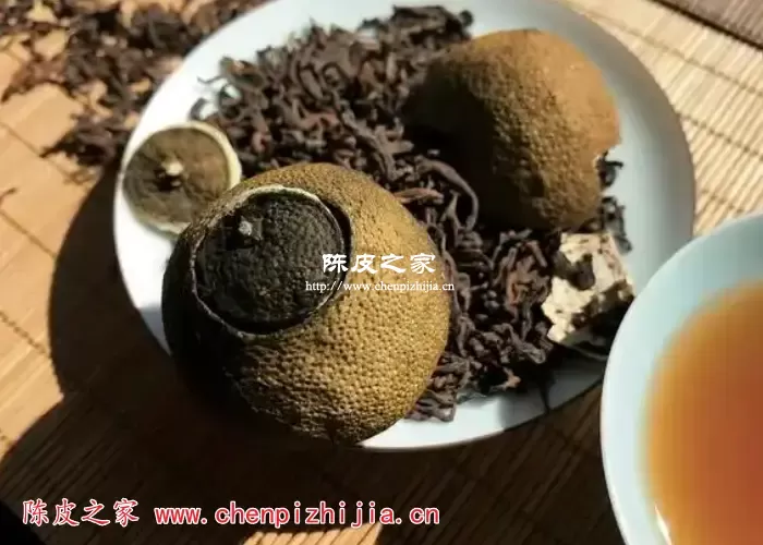 小青柑普洱茶