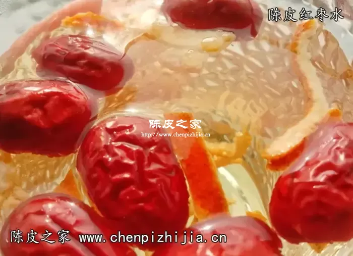 陈皮红枣一起泡茶喝的功效和禁忌人群