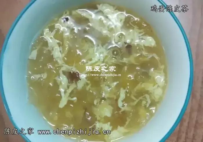 鸡蛋花陈皮茶的功效和制作方法