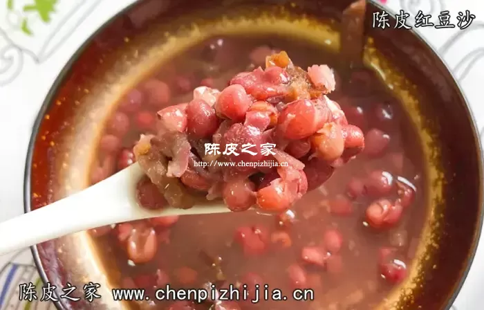 陈皮红豆粥煮法步骤