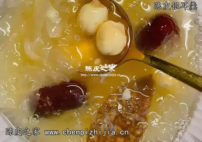 新会陈皮可以和银耳一起吃吗