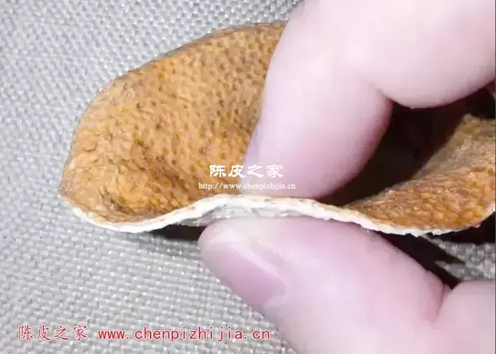 新会陈皮厚薄程度不同