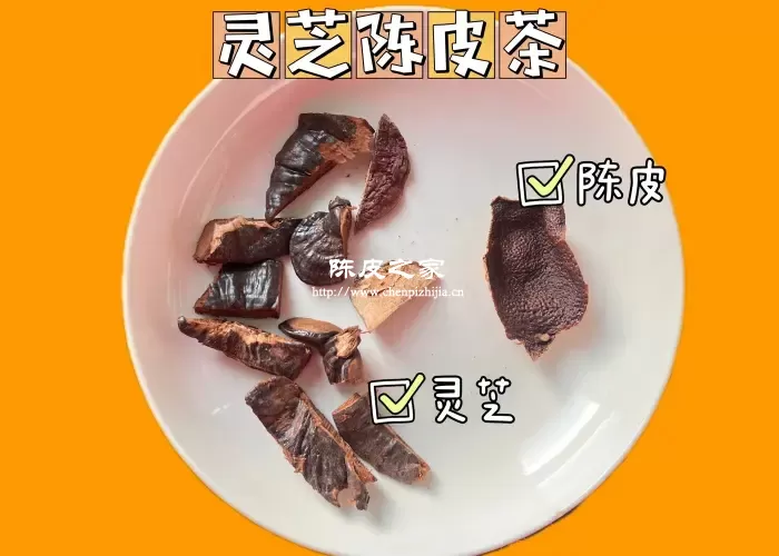 陈皮灵芝茶