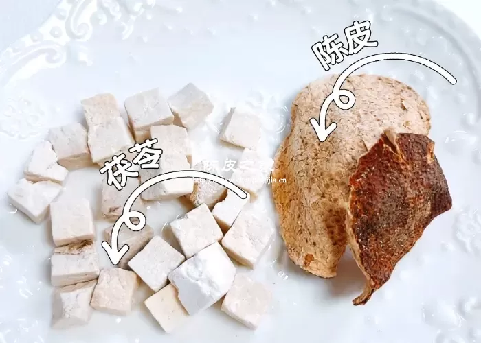 陈皮茯苓泡水