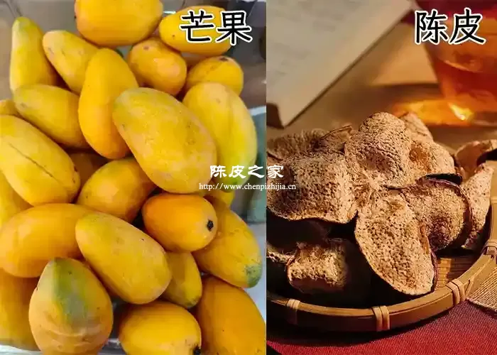 芒果和陈皮可以一起吃吗？有什么功效与作用？
