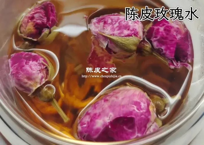 经期可以喝陈皮玫瑰泡水吗