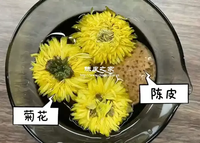 陈皮和菊花泡水适合夏季喝吗