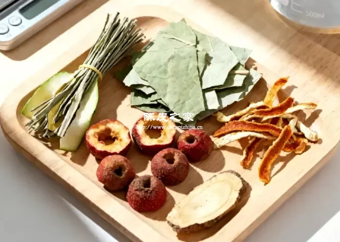 荷叶山楂陈皮冬瓜皮泡水喝的作用