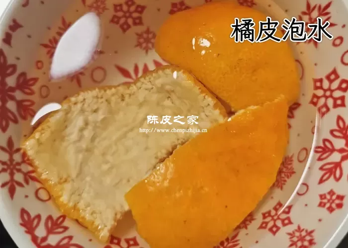 新鲜橘皮可以泡水喝吗