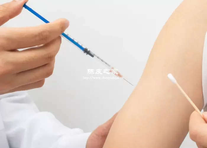 打完疫苗后可以喝陈皮水吗