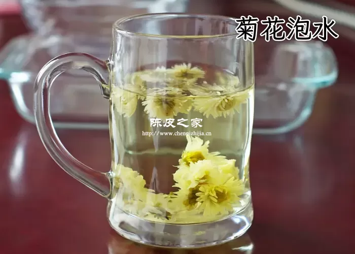 陈皮和菊花玫瑰花泡水的功效