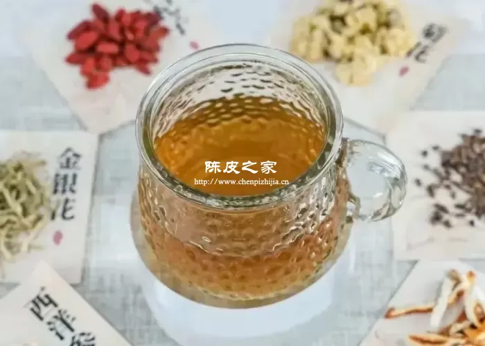 陈皮金银花蜂蜜可以一起饮用吗