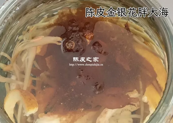 胖大海陈皮金银花泡水喝的功效与作用
