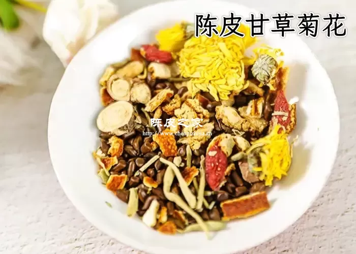 陈皮菊花甘草泡水喝对口腔有什么影响