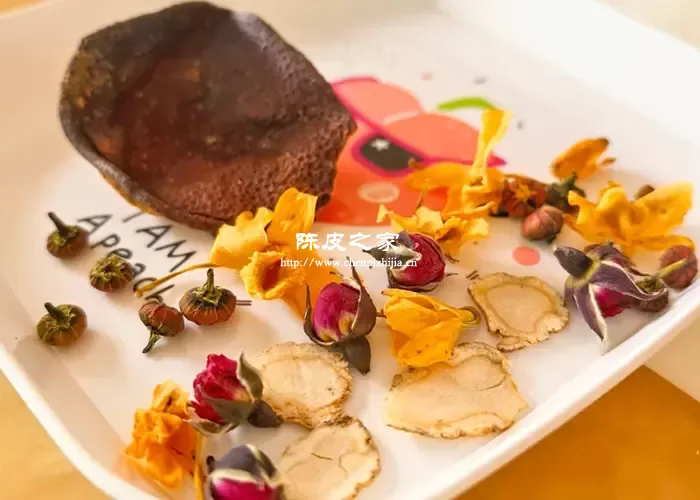 陈皮可以跟西洋参玫瑰花菊花一起喝吗