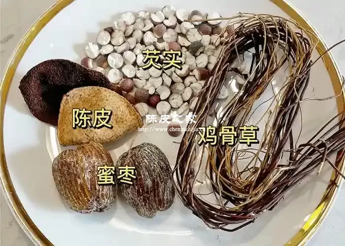 鸡骨草陈皮蜜枣煲汤有什么功效
