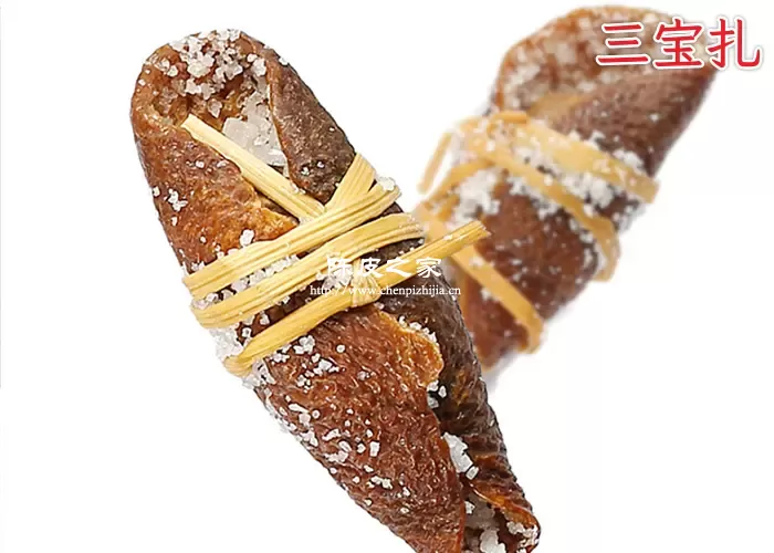 新会陈皮三宝扎有什么用途？三宝扎5大功效！