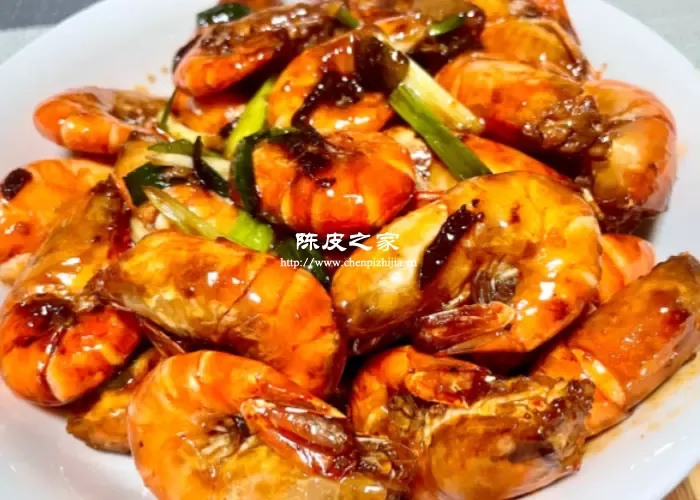 陈皮香脆大虾，外脆里嫩又入味！