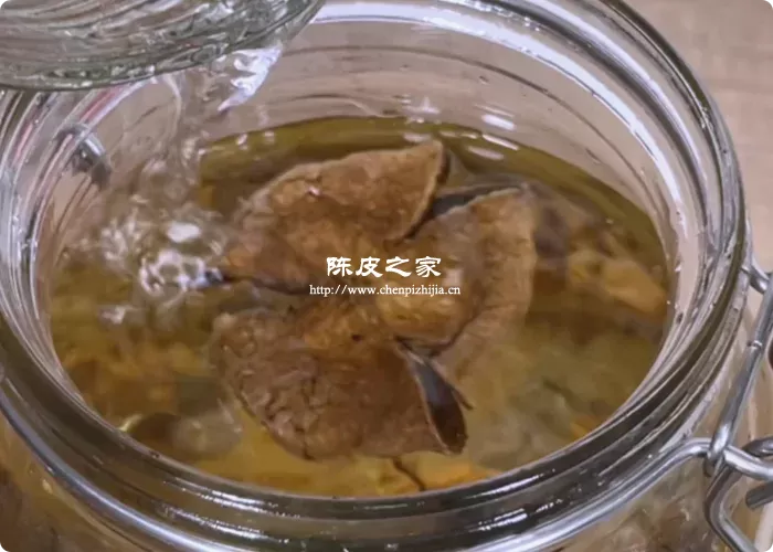 新会陈皮泡酒喝的功效与作用