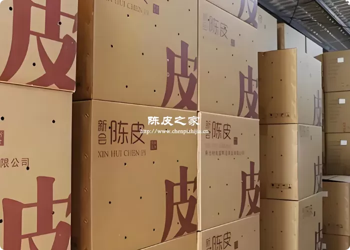 可以用纸箱来当做陈皮的保存容器吗？