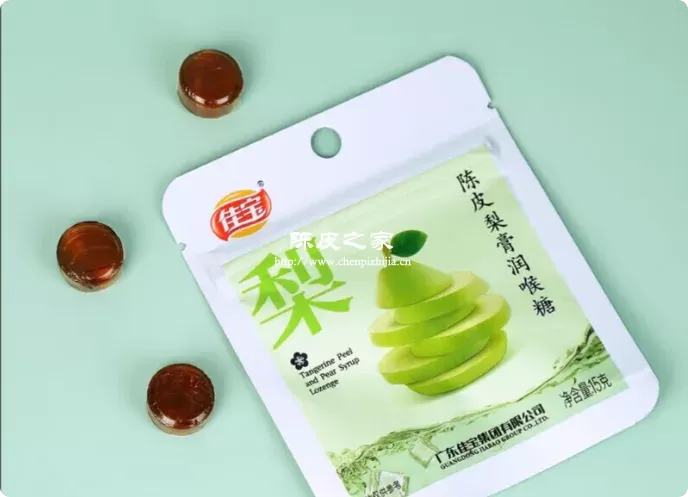 佳宝陈皮梨膏润喉糖